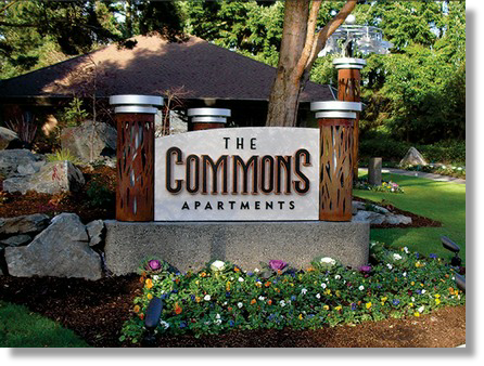 Photo of residential monument sign